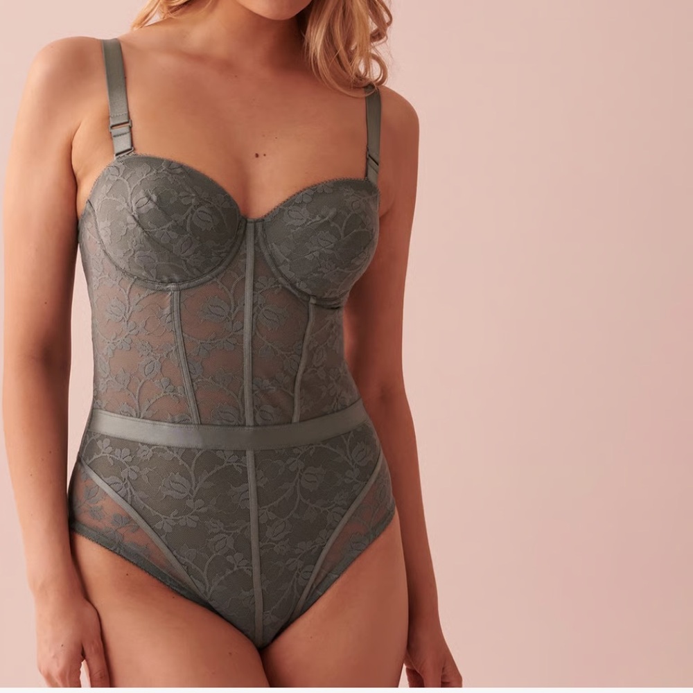 Elegant Lace Teddy